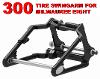 300 TIRE SWINGARM CONVERSION KIT FOR 2018-UP MILWAUKEE EIGHT FLFBS FAT BOY’S AND FXBRS BREAKOUT’S