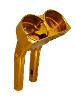 METHOD® BAGGER KICKBACK RISERS - GOLD