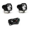 S1 BLACK LED AUXILIARY LIGHT POD PAIR - UNIVERSAL