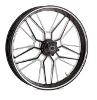 SPLIT SPOKE FORGED FRONT WHEEL WITH HUB - CONTRAST CUT