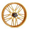 SPLIT SPOKE FORGED FRONT WHEEL WITH HUB - GOLD