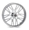 SPLIT SPOKE FORGED FRONT WHEEL WITH HUB - CHROME