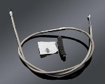 STAINLESS CLUTCH CABLE FOR HONDA VT750 SHADOW SPIRIT 01-07 (High Efficiency)