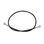 BLACK FINISH SINGLE BRAKE LINE KIT FOR HONDA VTX1300R 