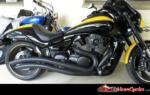 .SWEPT EXHAUST FOR M109R BOSS - BLACK