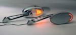 RIVCO CUSTOM LED LIGHTED TURN SIGNAL MIRRORS - CHROME