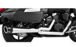 COMBAT 2 IN 1 EXHAUST SYSTEM FOR HONDA VTX1300C/R/S 03-09