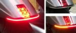 INTEGRATED LED FLEXIBLE ARRAY TAIL LIGHT BAR WITH TURN SIGNALS FOR V-ROD