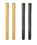 GOLD & BLACK 49MM FORK TUBES FOR 17-23 TOURING MODELS