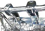 AEROMACH 4" PULLBACK HANDLEBAR RISERS FOR VTX 1800 RETRO