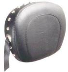 STUDDED CONTOURED SISSY BAR PAD WITH CONCHOS FOR OEM STANDARD BAR ALL VTX, 750 SPIRIT/AERO, 1100 AERO