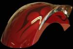 STRAIGHT CUT FAT SHORTY FENDER FOR HONDA VTX 1300 / VTX 1800 ((PRIME OR COLOR MATCH))