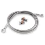 STAINLESS STEEL FINISH SINGLE BRAKE LINE KIT FOR HONDA 01-10 VT750 SHADOW SPIRIT/ 07-10 VT 750C2