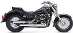 V-STAR 650 SLIP ON SLASHCUT (98-03),04 UP NON CA MODELS