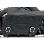 UNIVERSAL MEDIUM HIGHWAYMAN TATTOO SADDLEBAGS (13" L x 6" W x 9 1/2" H) -(WITH BLACK / READ / SILVER / ORANGE OR DARK RED FLAMES)