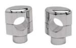 1.5" RISERS FOR 1.5" DIAMETER BUFFALO BARS ((CHROME OR BLACK))